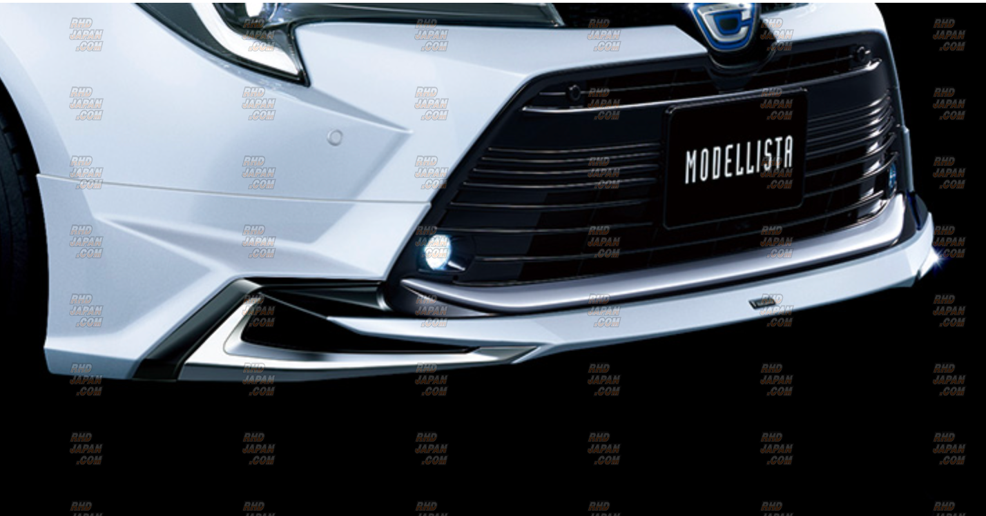 Modellista Aero Parts Set Front Spoiler Sparkling Black Pearl